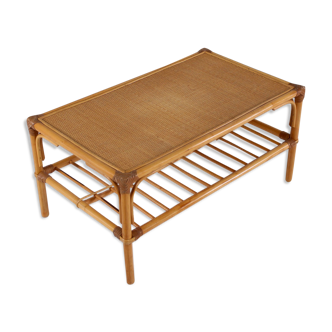Bamboo coffee table and canning