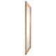 Large mirror in patinated solid wood (186 x 65 x 6cm)
