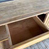 Ancien buffet bois brut