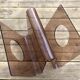 Vinyl doors/ magazines plexiglass form W
