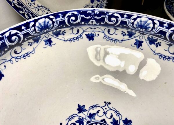 4 ancient plates Moustiers