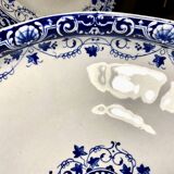 4 old Moustiers plates