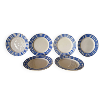 Assiettes à dessert Badonviller