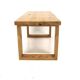 Scandinavian pine bench, Sweden, 1970