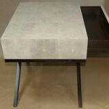 Bedside table in galuchat