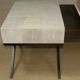Bedside table in galuchat