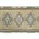 1970s Vintage Turkish Oushak Handmade Wool Cotton Orange Area Rug  170x263