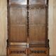 Victorian Antique Bacon Bench in Carved Walnut by Hampton & Sons