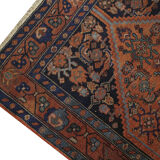 Handmade Wool Antique Persian Heriz Rug- 112x183cm