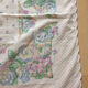 Vintage floral rectangular tablecloth