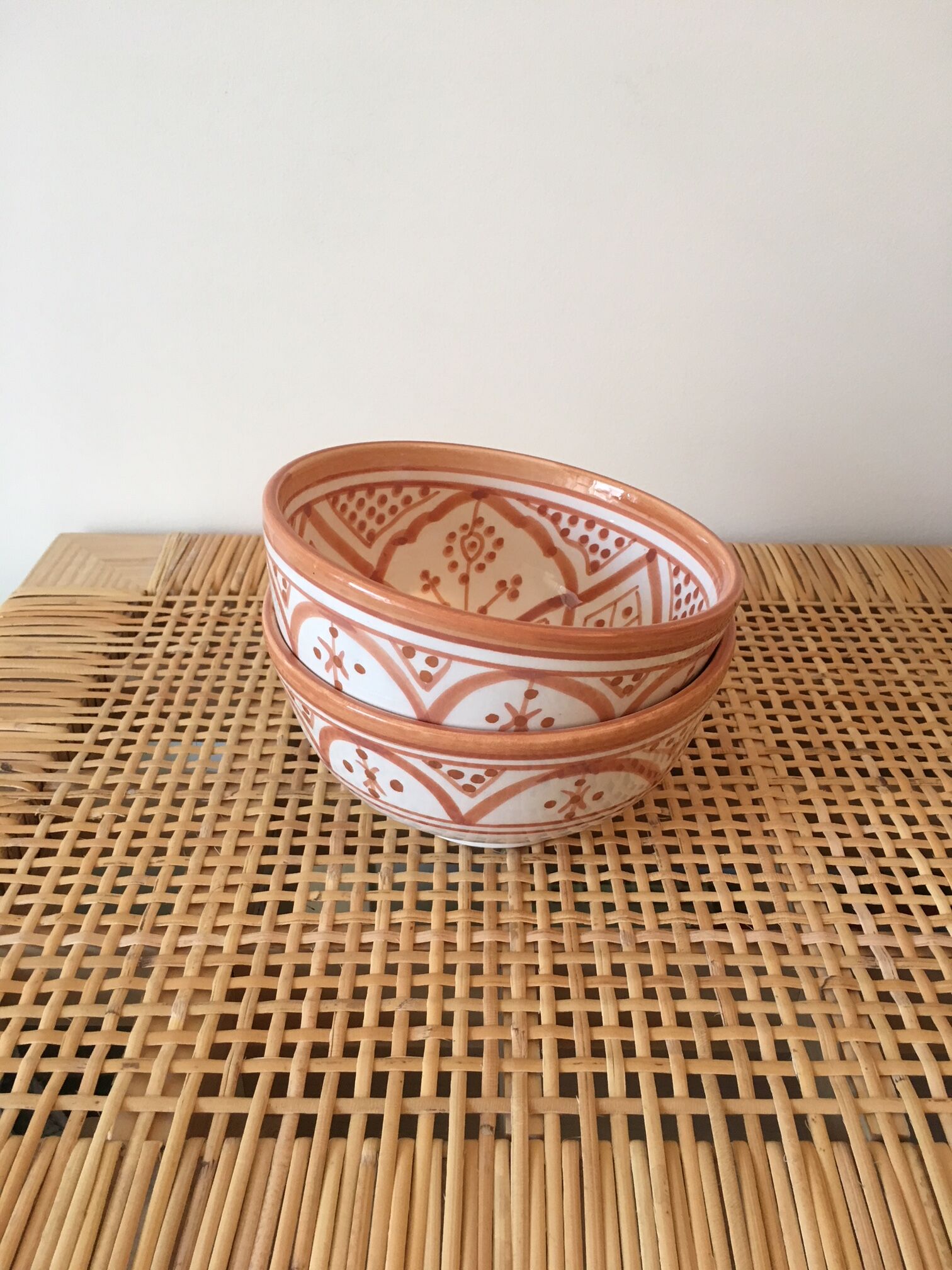 Moroccan ceramic bowl D: 15 cm