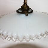 Opaline hanging lamp