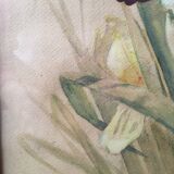 Watercolor signed and dated 1928