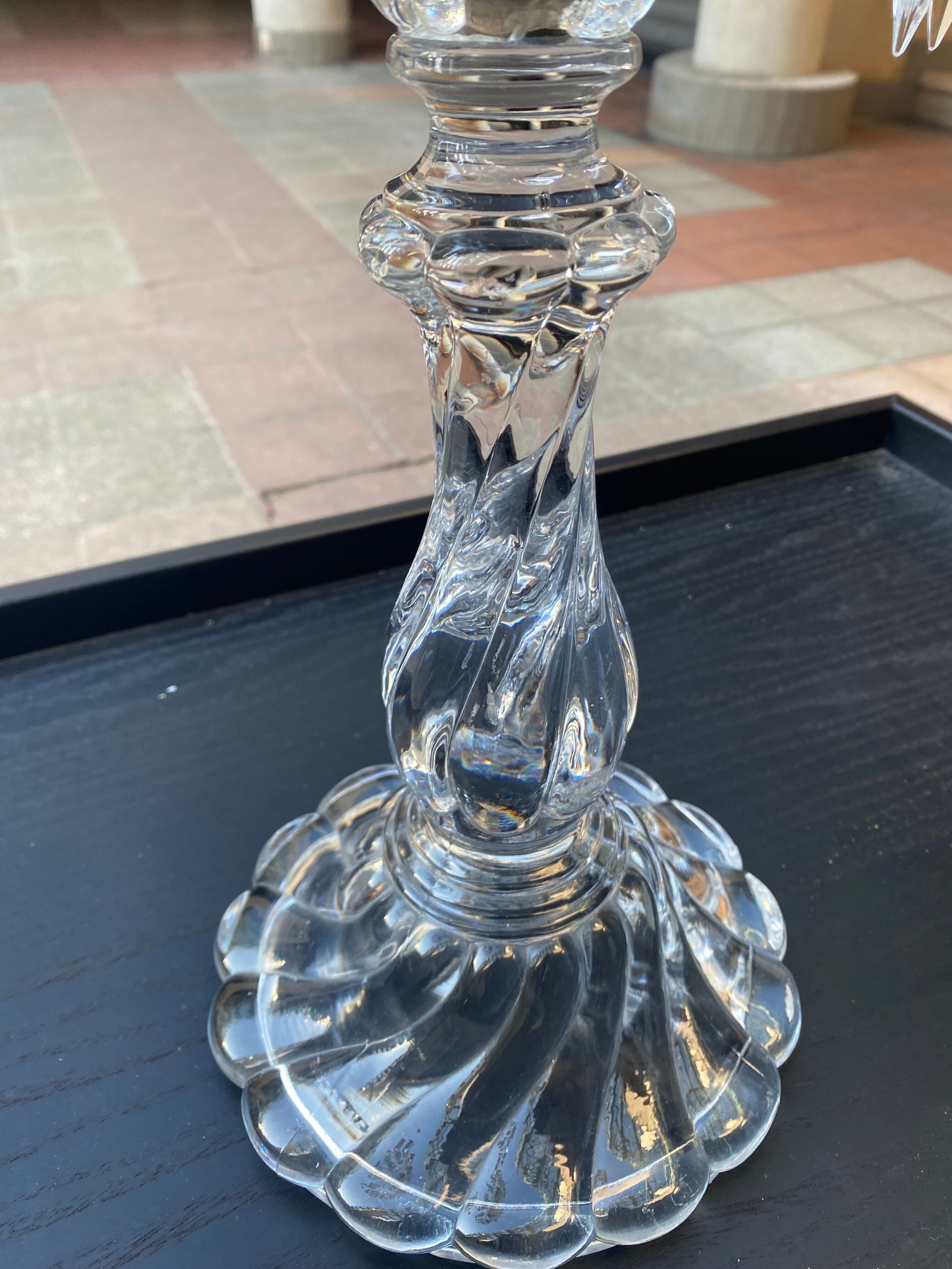 Baccarat crystal chandelier - 70s