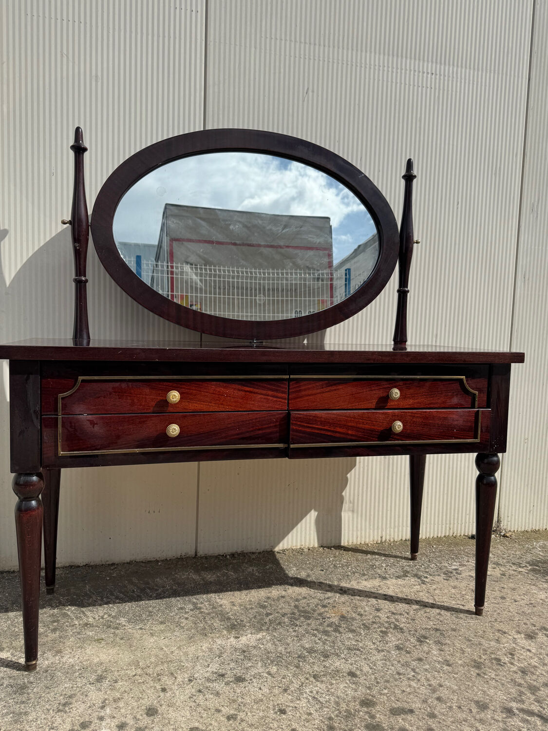 Vintage mahogany dresser