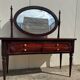 Coiffeuse vintage acajou