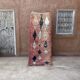 Tapis Marocain Boujad rouge - 221 x 89 cm