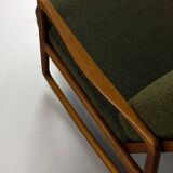 Danish Teak Rocking Chair by Ole Wanscher for France & Son, 1960s