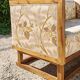 Jugendstil canapé by Josef Hoffmann 1902 by Wittmann 1980s