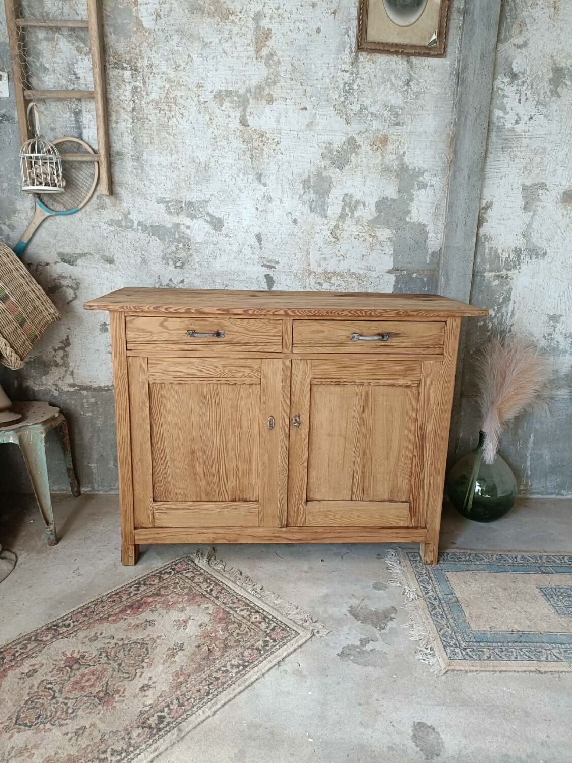 Wooden sideboard
