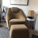 Fauteuil et repose pied