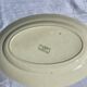 Large antique serving dish Sarreguemines Palmyre – floral earthenware v