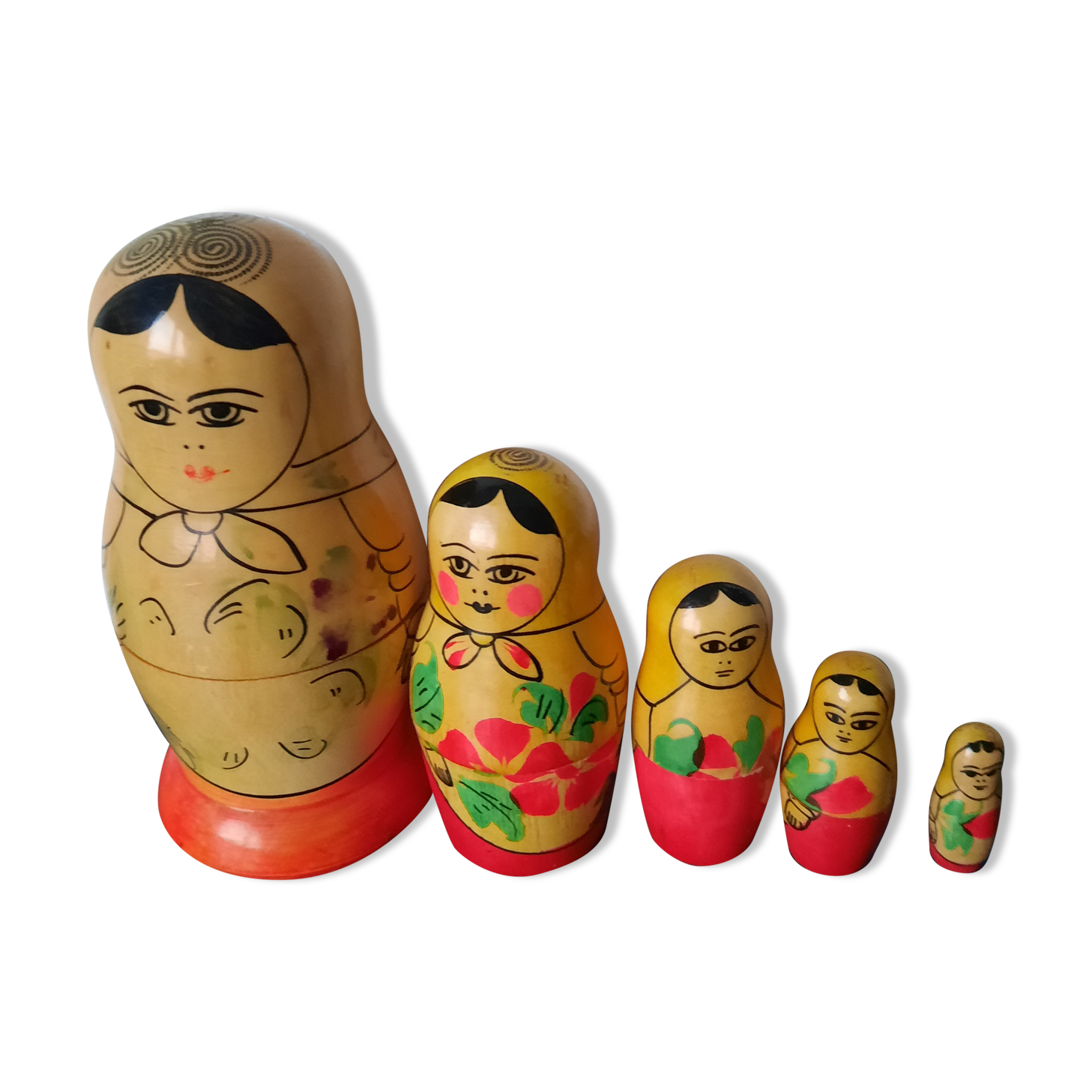 Vintage Russian dolls matryoshka