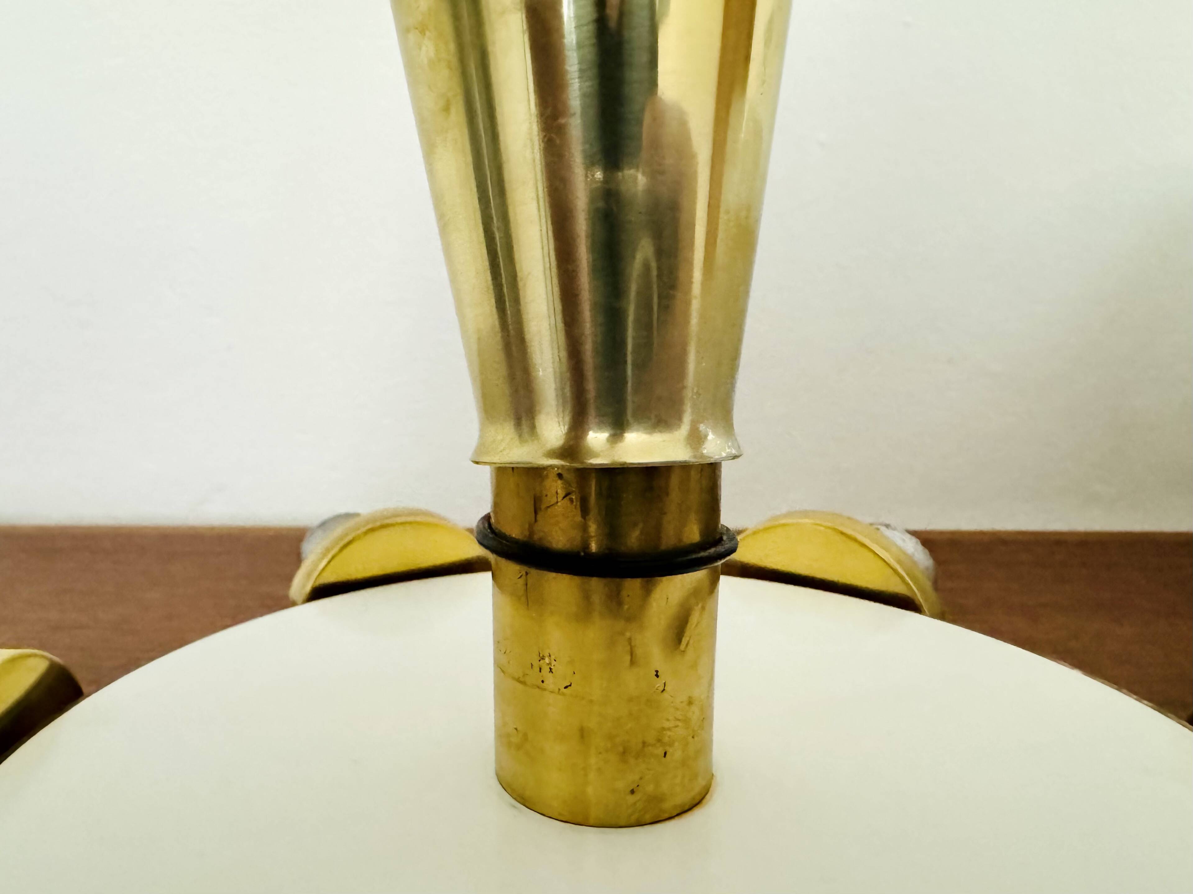 Opaline Sputnik Chandelier by Kaiser Leuchten