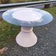 John mc guire McGuire round dining table Sheaf of wheat bamboo
