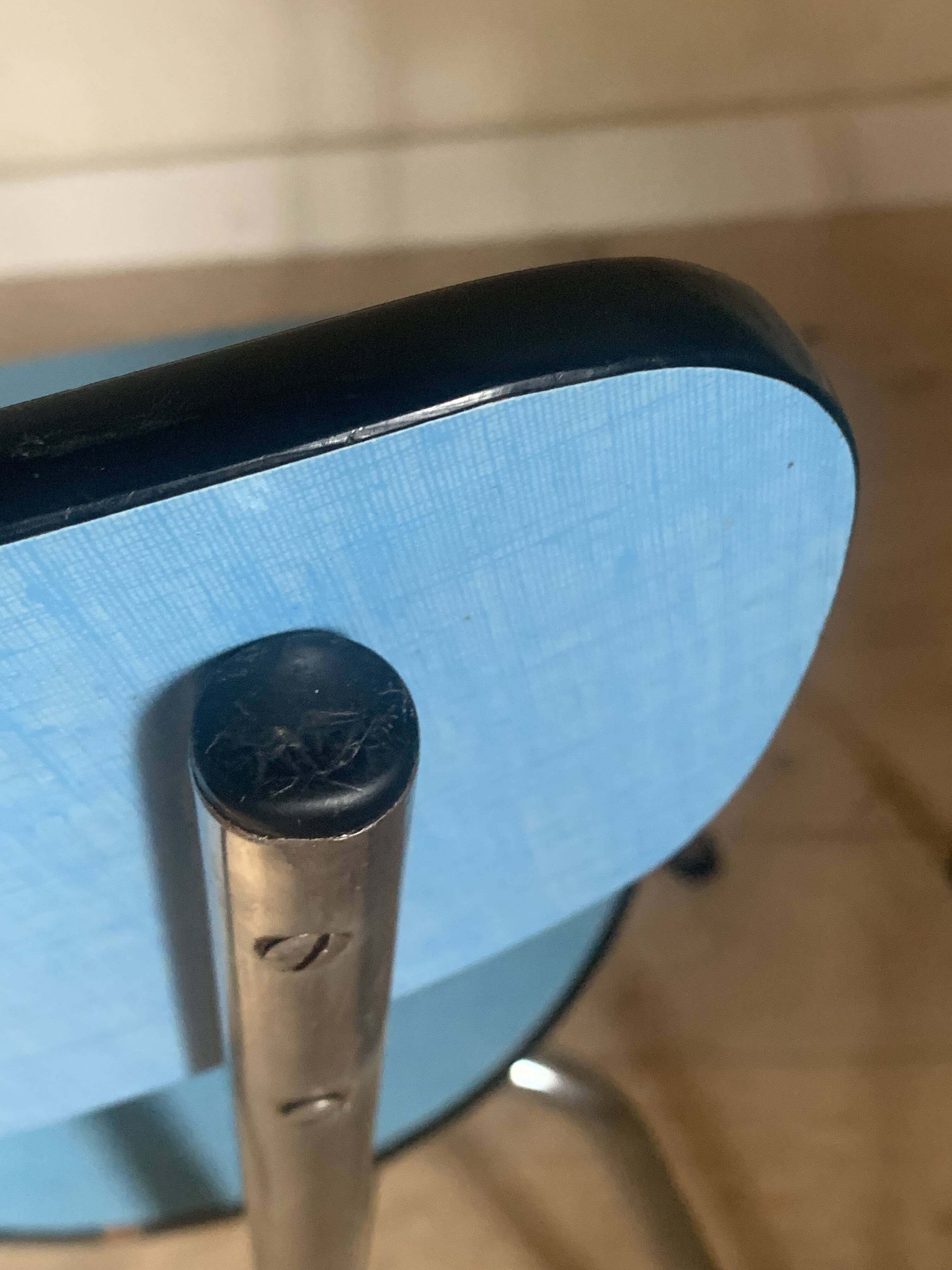 Vintage Blue Formica Chairs