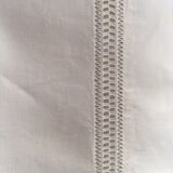 Old linen sheet monogram a d 224 x 312 cm