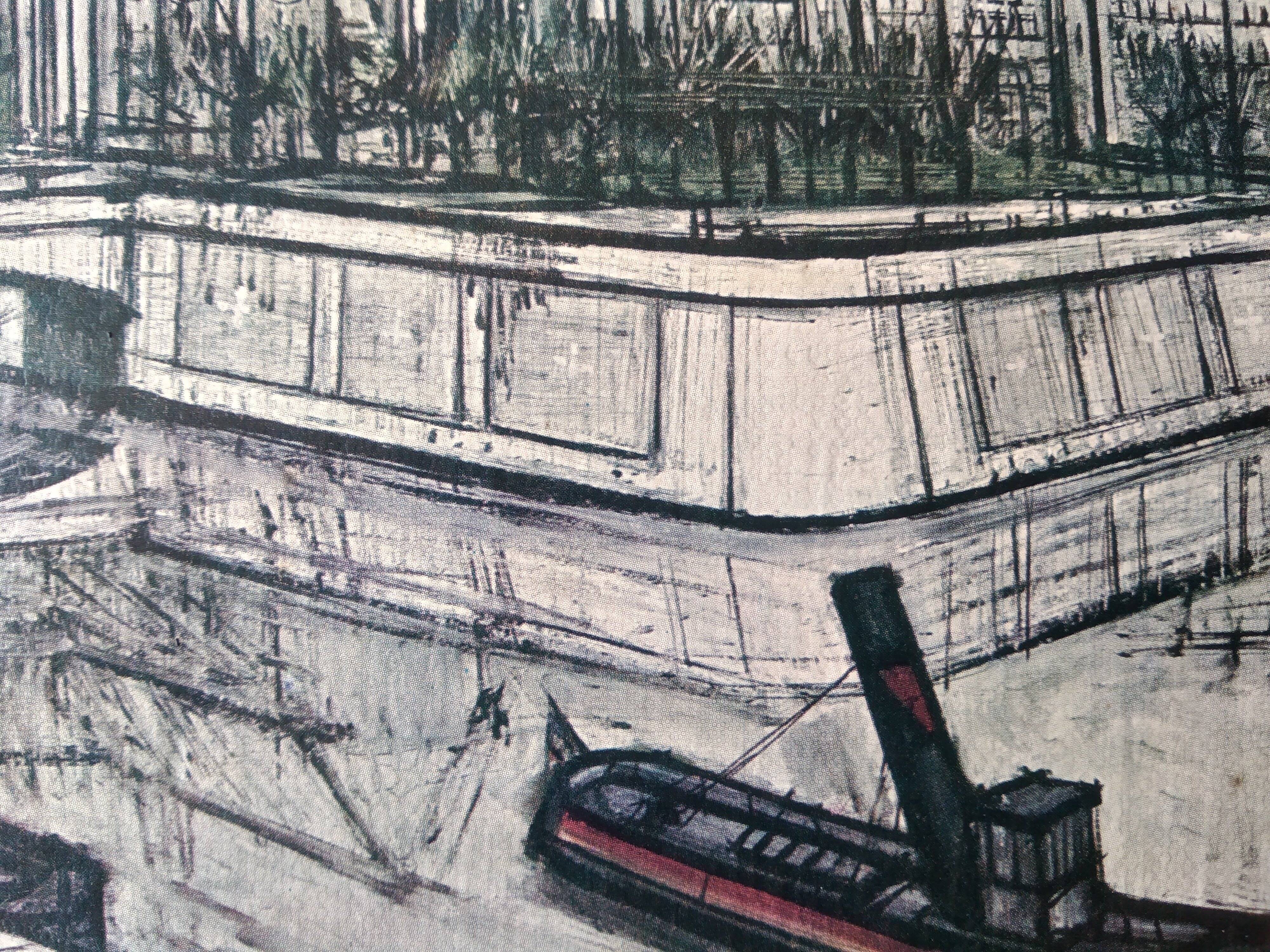 Bernard Buffet The City of Notre Dame Vintage