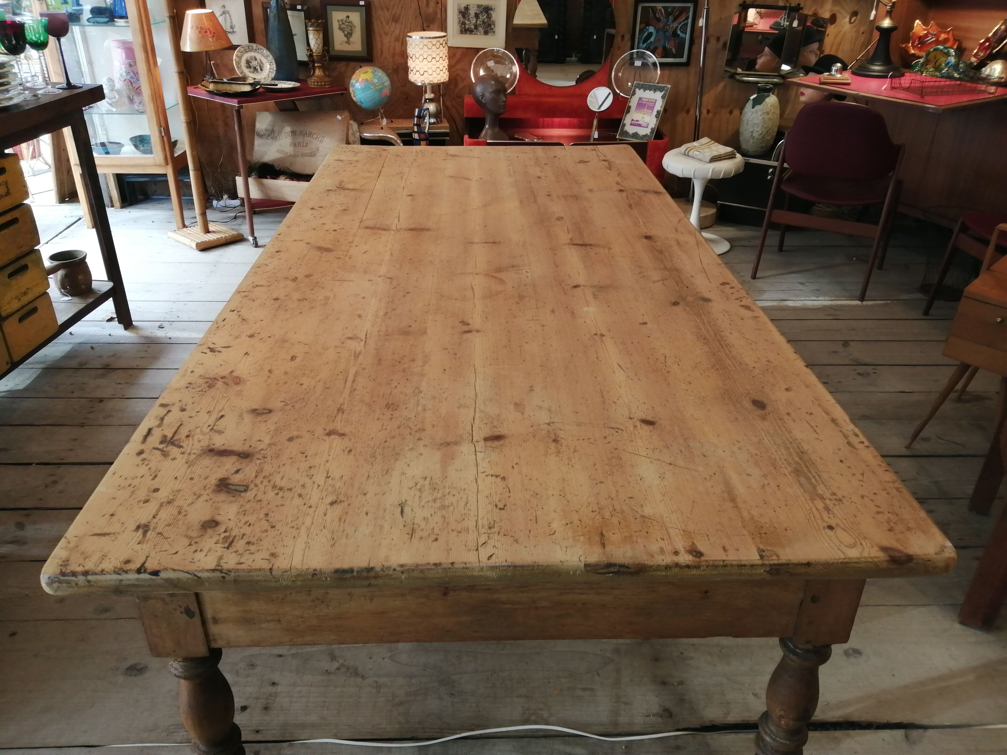 Table de ferme Louis Philippe 200x96