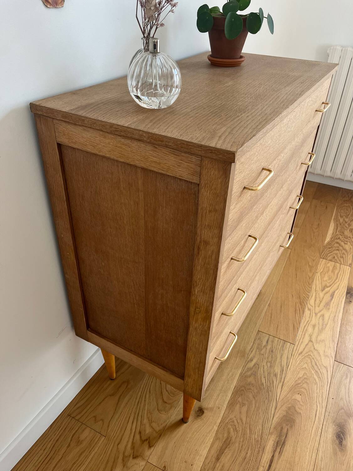Renovated Scandinavian chest of drawers