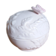 Spherical box in pink ceramic Willemse