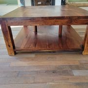 Design coffee table in 2 parts from around 1970.