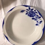 Hollow dish earthenware Sarreguemines Digoin model Corsica