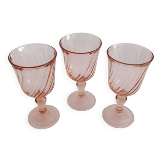 Luminarc Rosaline white wine glasses