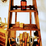 Former wooden painter's stepladder