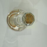 Crystal liqueur carafe Vanne le Chatel vintage