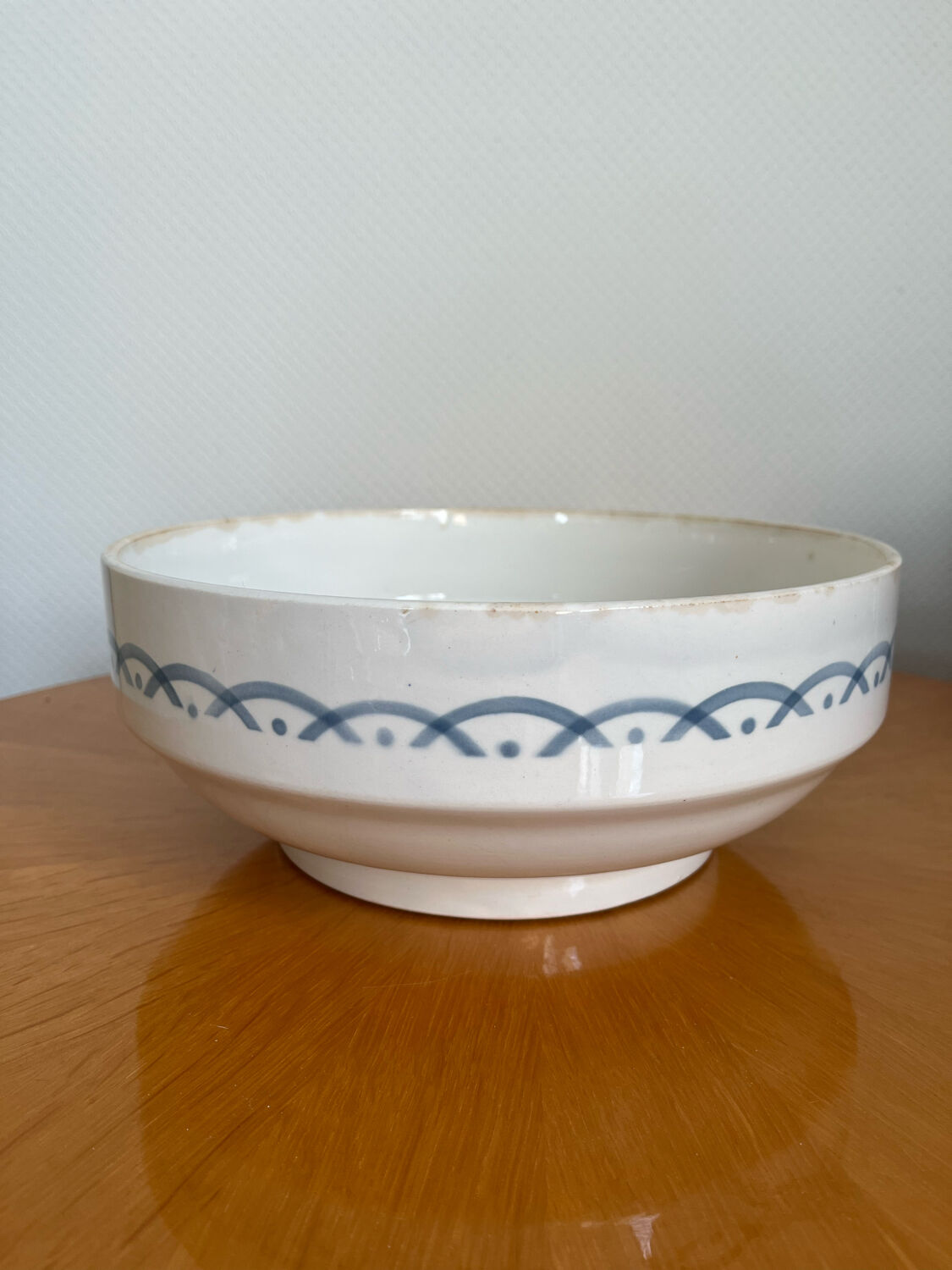 Salad bowl Digoin Sarguemines model Cannes