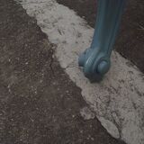 Louis XV-style extension table in solid cherry.