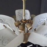 Lustre art deco Val saint Lambert
