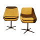 Pair of space age swivel chairs 70s