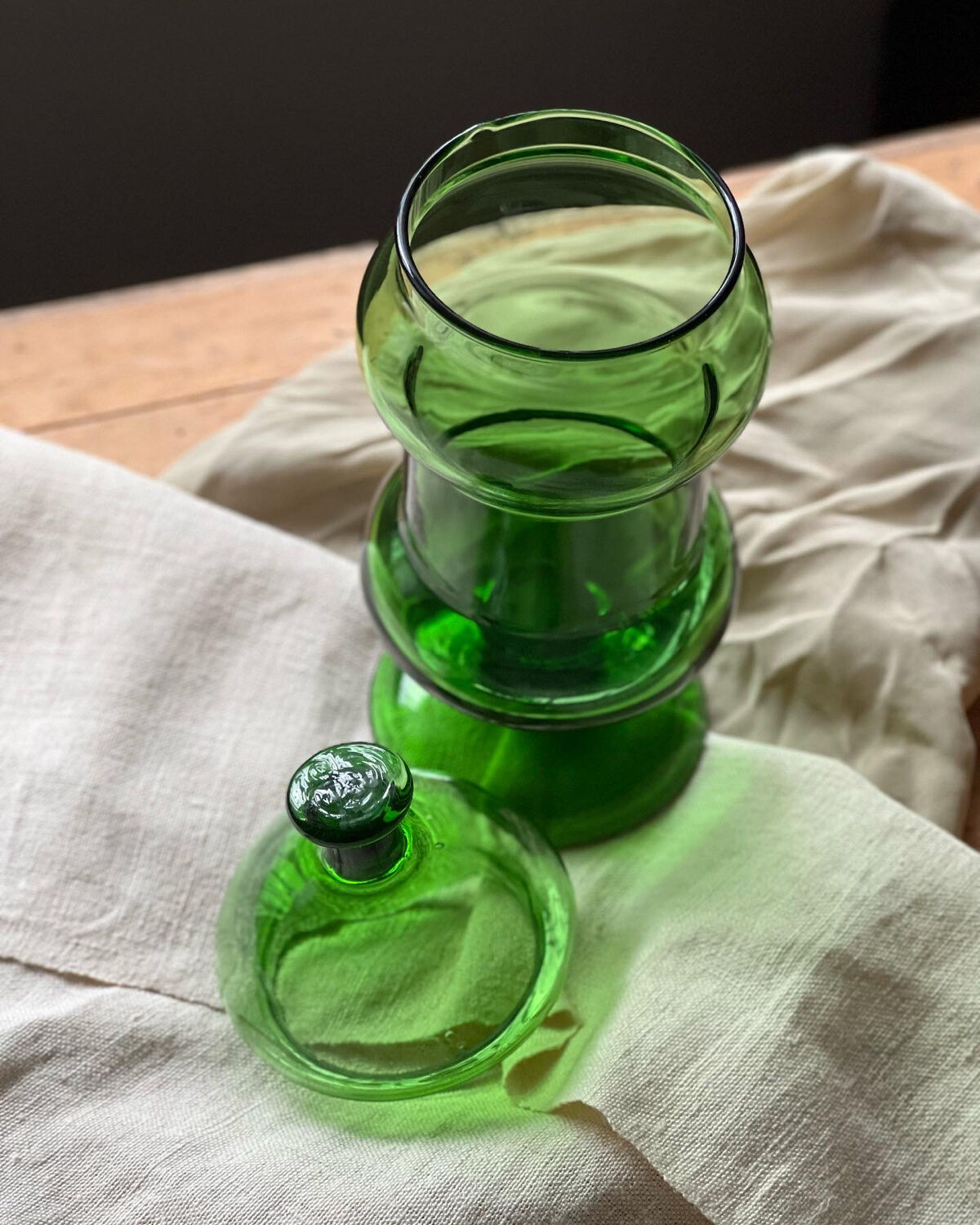 Apothicaire en verre soufflé