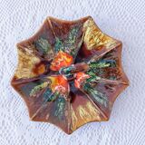 Large old ceramic umbrella tray