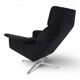 Kaufeld Siesta 62 lounge chair with ottoman by Jacques Brule, 1960