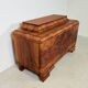 Vintage Art Deco-style walnut cabinet