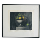 Mario avati "lemons and limes" colour lithograph numbered 5/65