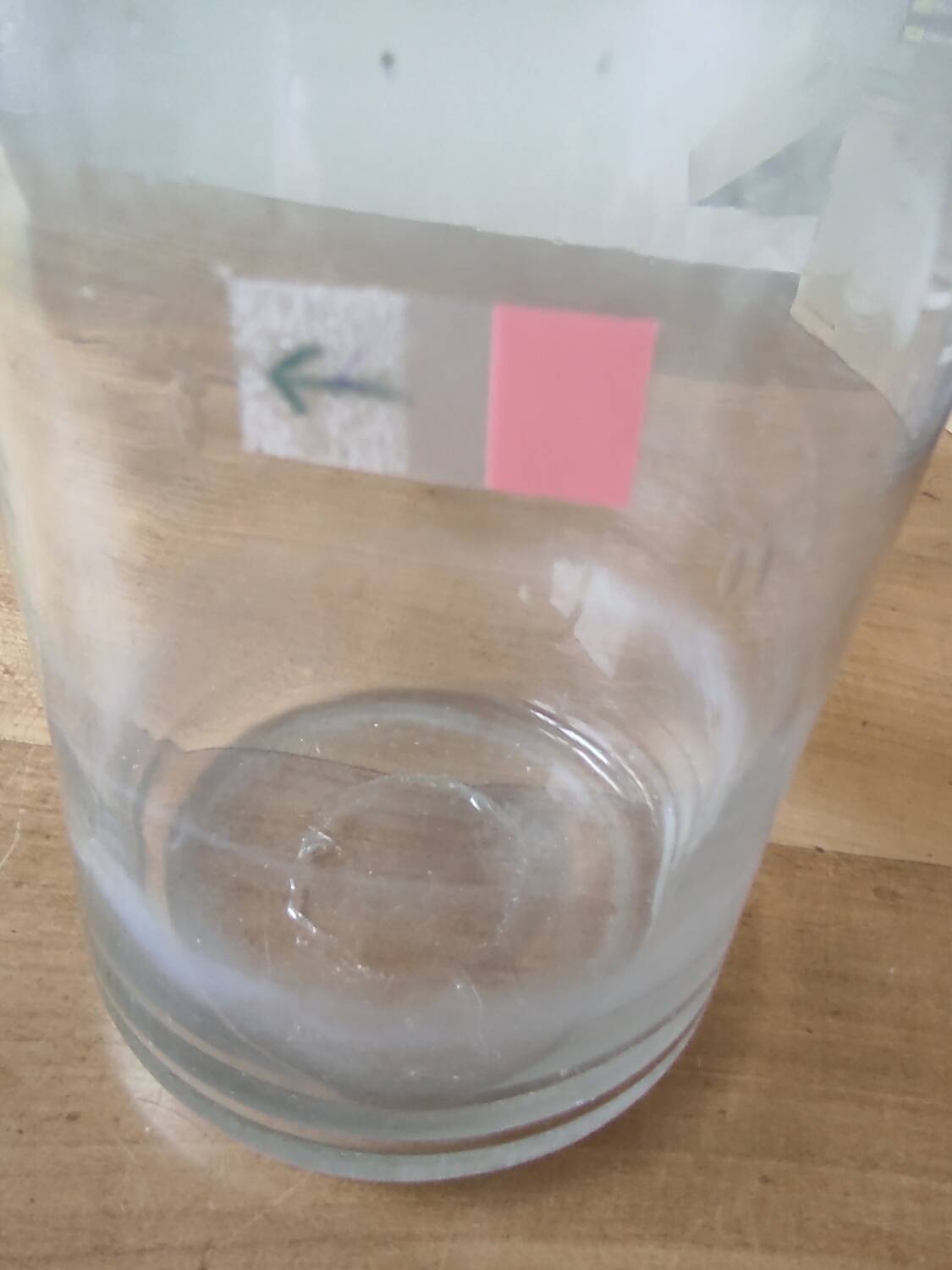 Antique glass candy box/jar